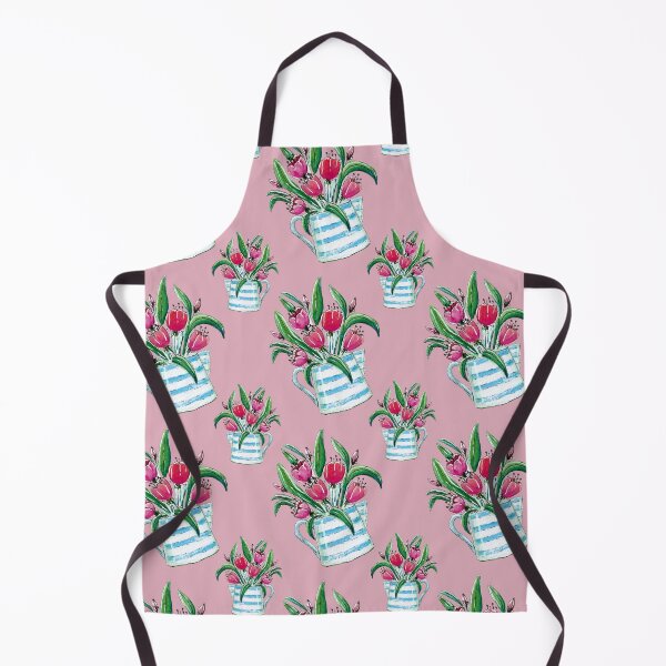 Item preview, Tulips in Jug Apricot BG designed and sold by HanliesArt.
