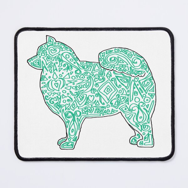 Item preview, TEAL PATTERN FINNISH LAPPHUND designed and sold by FLCNSW.
