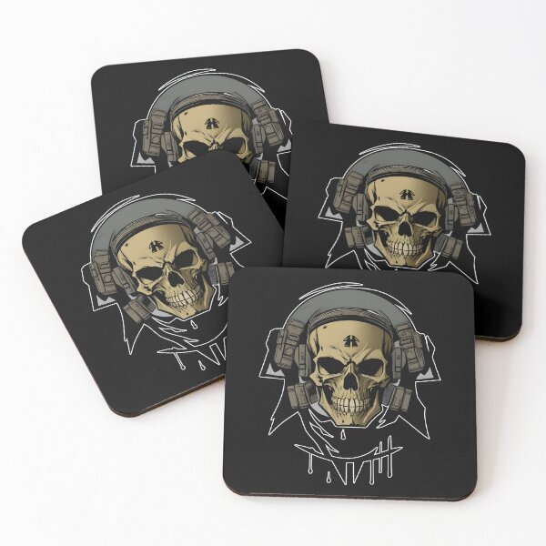 Item preview, Ready to War Skull designed and sold by TheCursedShirt.