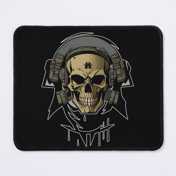 Item preview, Ready to War Skull designed and sold by TheCursedShirt.