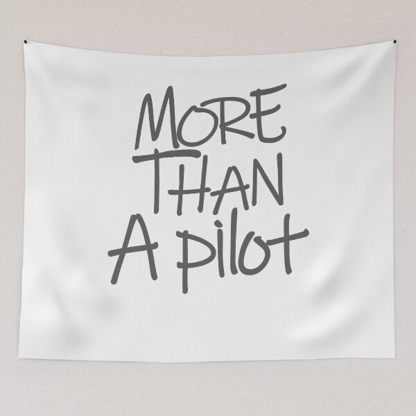 Item preview, More than A Pilot Optimism Saying designed and sold by YAHIA-14.