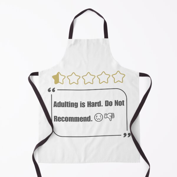 Item preview, Adulting: Do not recommend Review --- Self-Deprecating Humor Tee designed and sold by Ayman Toumarti.