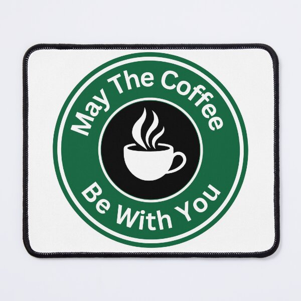 Item preview, Coffee Lover - May The Coffee Be With You Gift ideas designed and sold by RebelliousRosee.
