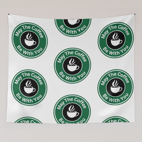 Item preview, Coffee Lover - May The Coffee Be With You Gift ideas designed and sold by RebelliousRosee.