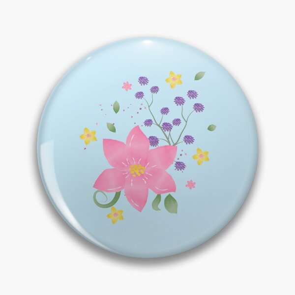Item preview, Flowers watercolor style designed and sold by Irina Sokol.