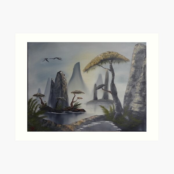 Azura's Coast Art Print