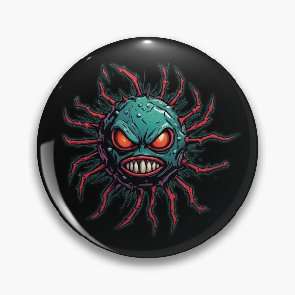 Item preview, Cartoon Evil Virus, Zombie, BioTechnology designed and sold by Burn-Ego.