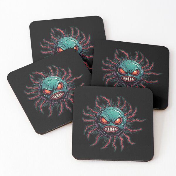 Item preview, Cartoon Evil Virus, Zombie, BioTechnology designed and sold by Burn-Ego.
