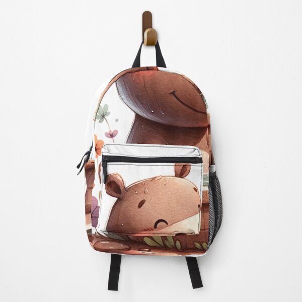 Item preview, Hippo Harmony: Joyful Couple in the Water designed and sold by 0penvimark.