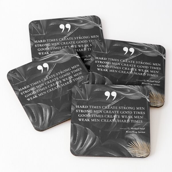 Item preview, Hard Times Life Quote Poster designed and sold by xposedbydesign.