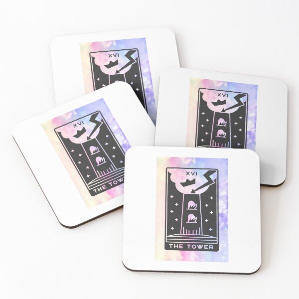 Item preview, The Tower Tarot Card designed and sold by WildWoodlandWitch.