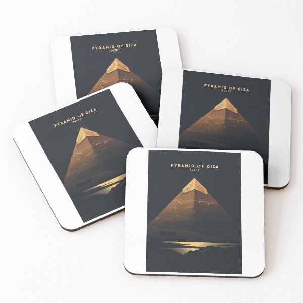 Item preview, Pyramid of Giza (Khafre ): Ancient Marvel of Egypt designed and sold by NeuralVibe.
