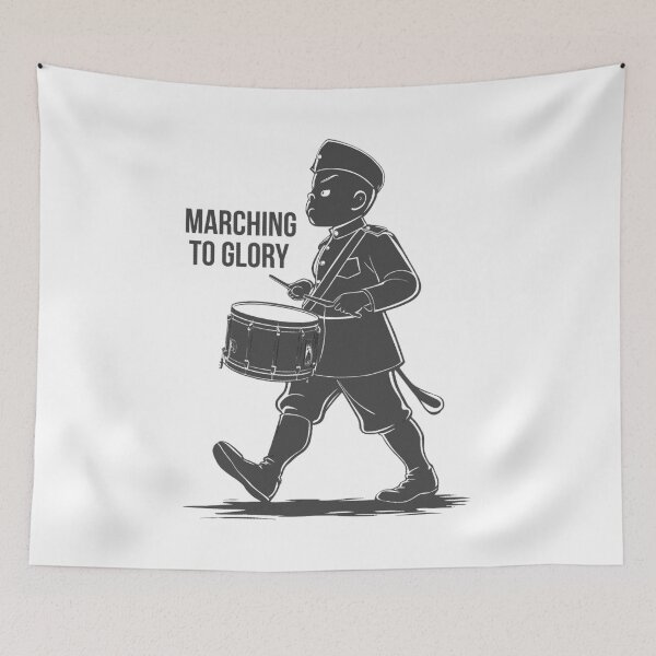 Item preview, MARCHING TO GLORY: A Cadet's Drumbeat of Pride designed and sold by SplashTastic.