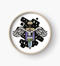 wings floppy sword Clock