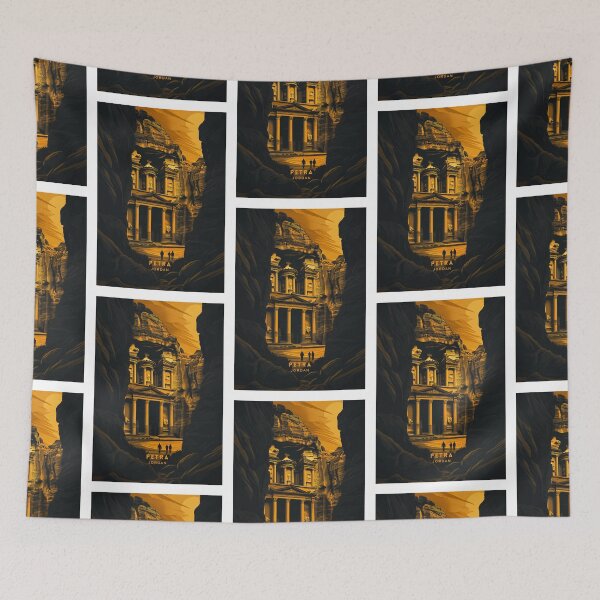Item preview, Petra: The Rose-Red City of Jordan designed and sold by NeuralVibe.