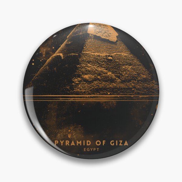 Item preview, Pyramid of Giza: Icon of Ancient Egypt designed and sold by NeuralVibe.