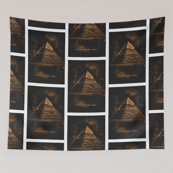 Item preview, Pyramid of Giza: Icon of Ancient Egypt designed and sold by NeuralVibe.