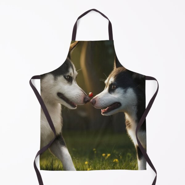 Item preview, Dog with a ladybug on his nose designed and sold by KolorowySwiata.