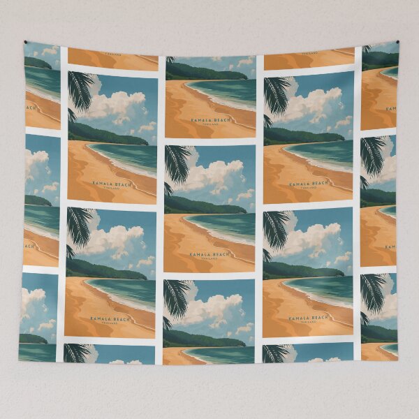Item preview, Kamala Beach: Thailand's Hidden Paradise designed and sold by NeuralVibe.