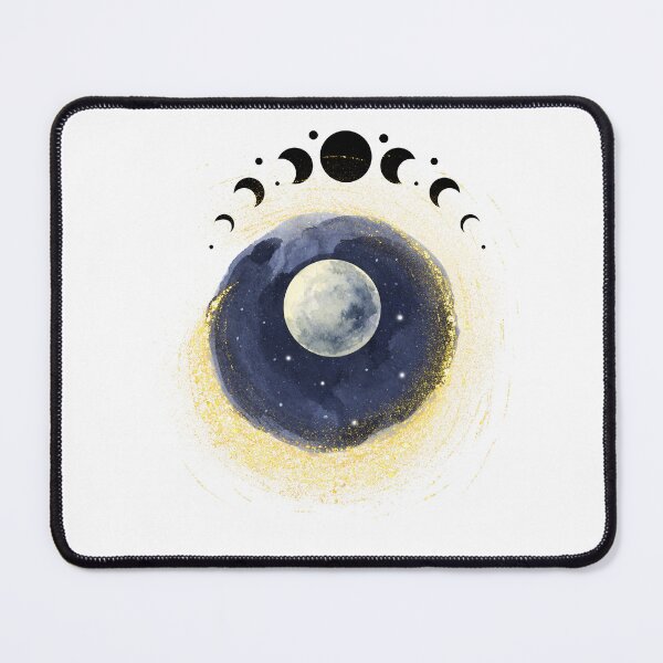 Item preview, Golden Moon Phase designed and sold by WildWoodlandWitch.