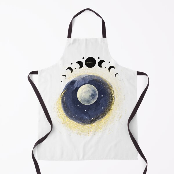 Item preview, Golden Moon Phase designed and sold by WildWoodlandWitch.