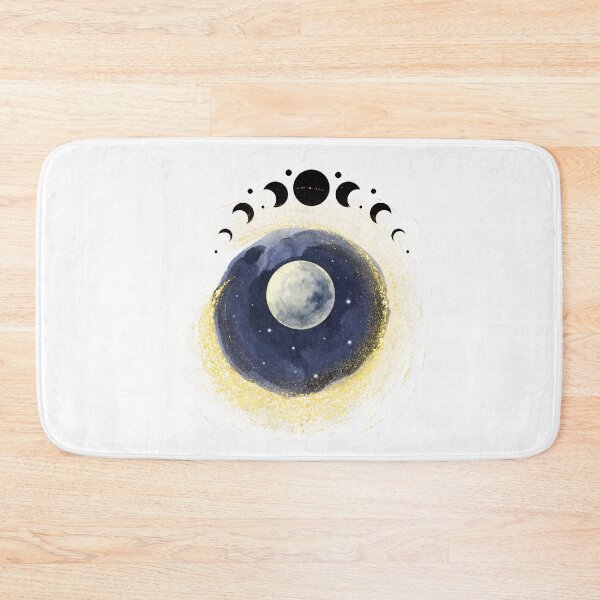 Item preview, Golden Moon Phase designed and sold by WildWoodlandWitch.