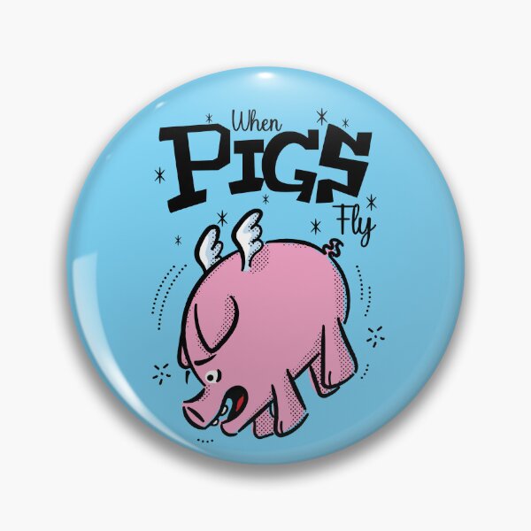 Item preview, When Pigs fly designed and sold by LianeLamoglia.