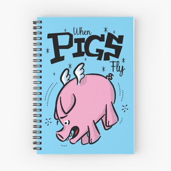 Item preview, When Pigs fly designed and sold by LianeLamoglia.