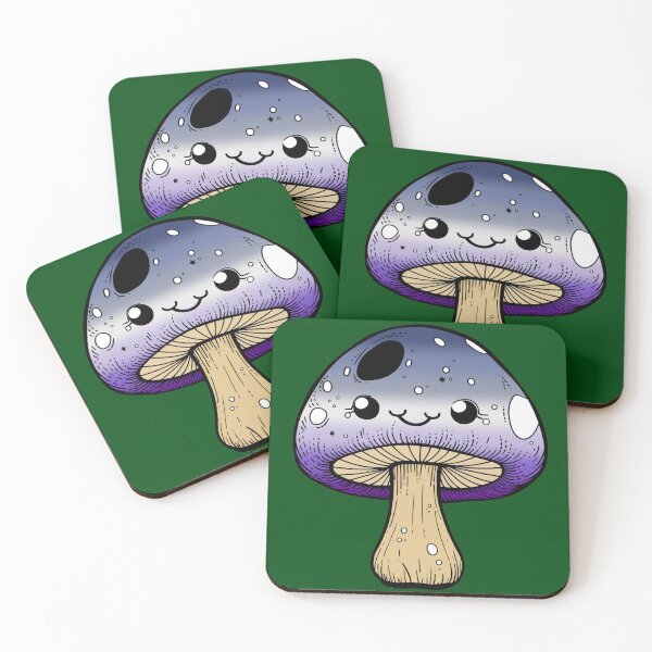 Item preview, Cute Butch Lesbian Pride Flag Mushroom, Kawaii Butch Mushroom Design designed and sold by Travelslightly.