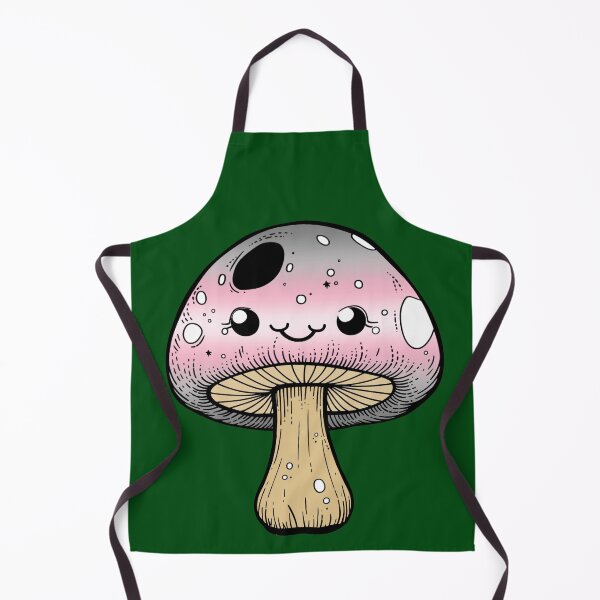 Item preview, Cute Demigirl Pride Flag Mushroom, Kawaii Demigirl Mushroom Design designed and sold by Travelslightly.