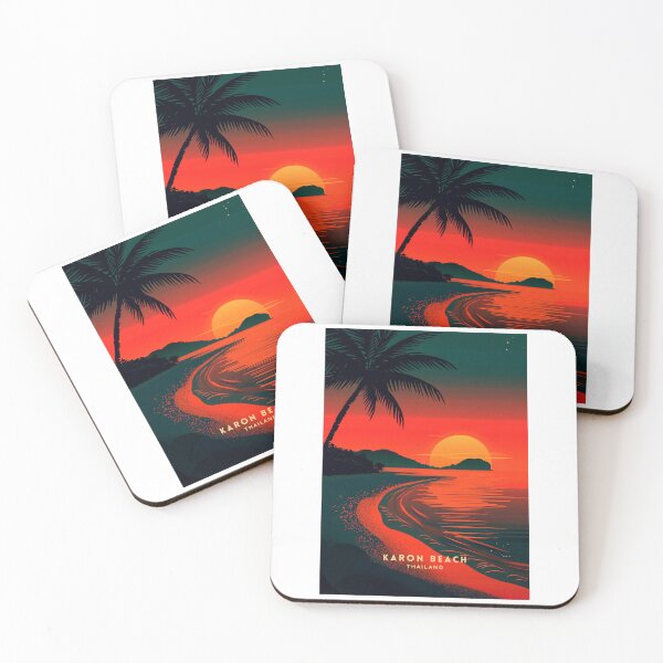 Item preview, Karon Beach: Tranquil Paradise in Thailand designed and sold by NeuralVibe.