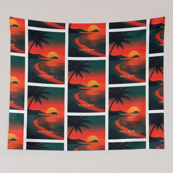 Item preview, Karon Beach: Tranquil Paradise in Thailand designed and sold by NeuralVibe.