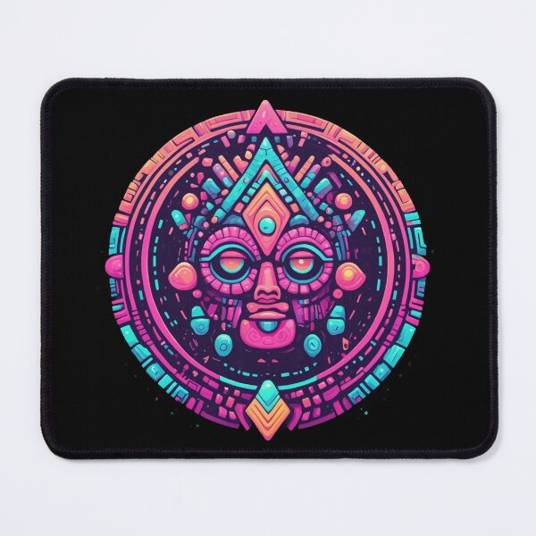 Item preview, Kawaii Tribe Disc, Mayan Design, Pastel Goth designed and sold by Burn-Ego.