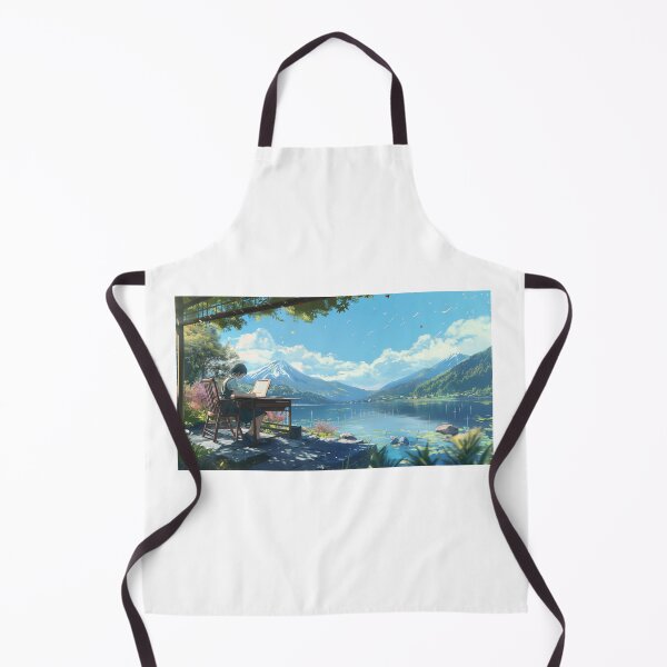 Item preview, Serene Lakeside Remote Office designed and sold by palmyst.