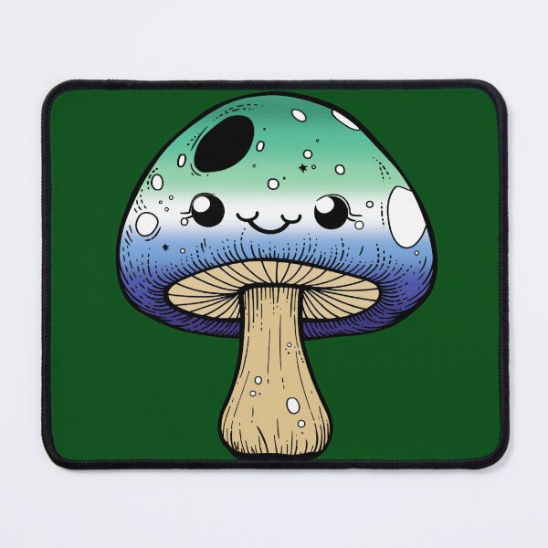 Item preview, Cute Gay MLM Pride Flag Mushroom, Kawaii MLM Mushroom Design designed and sold by Travelslightly.