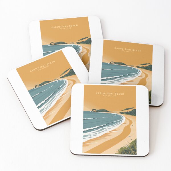Item preview, Karioitahi Beach: Where Waves Meet Wonder designed and sold by NeuralVibe.