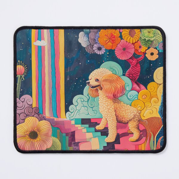 Item preview, Abstract poodle designed and sold by FlowersColorful.