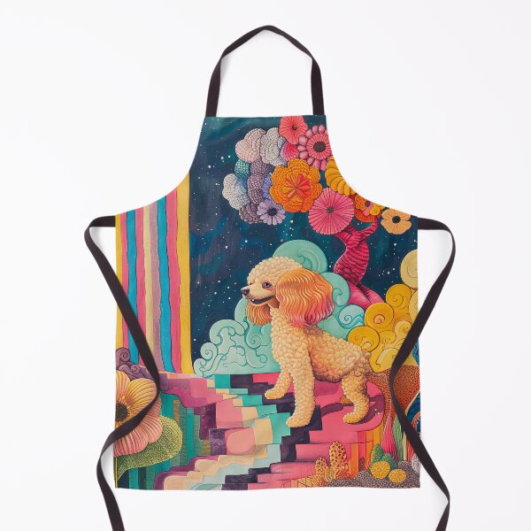 Item preview, Abstract poodle designed and sold by FlowersColorful.