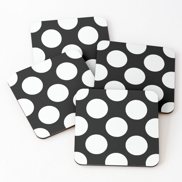 Item preview, Minimalistic Black and White Polka Dot Patterns designed and sold by IftinDesigns.