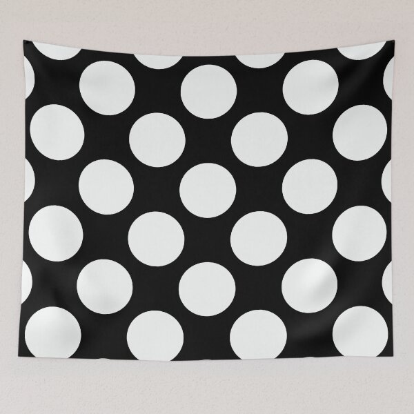 Item preview, Minimalistic Black and White Polka Dot Patterns designed and sold by IftinDesigns.