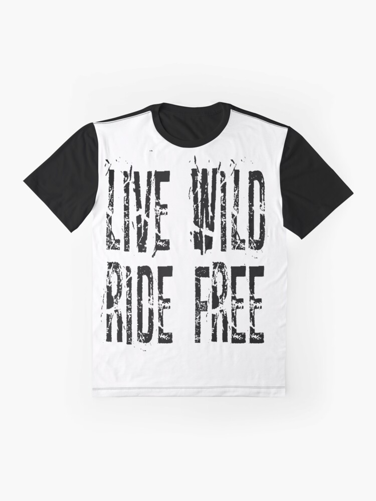 Alternate view of Live Wild T-shirt Graphic T-Shirt