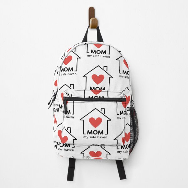 Item preview, Mom, My Safe Haven: Minimalist House with Heart designed and sold by HahaHandlesHub.