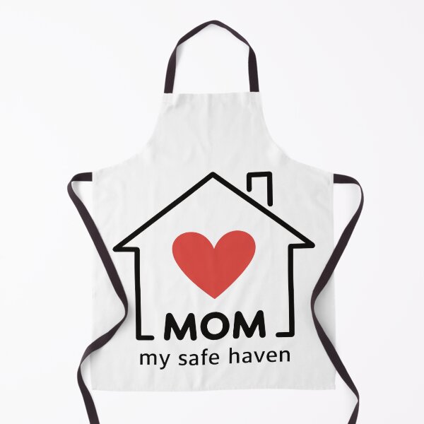 Item preview, Mom, My Safe Haven: Minimalist House with Heart designed and sold by HahaHandlesHub.