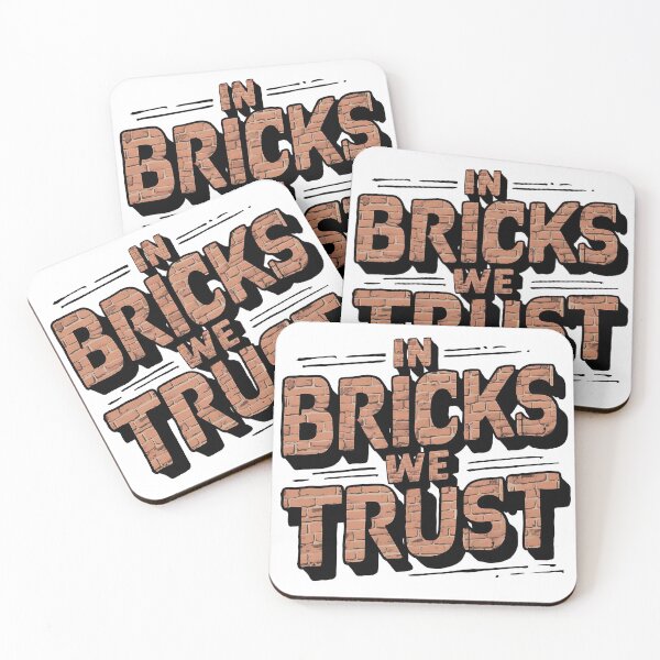 Item preview, In Bricks We Trust Bricklayers designed and sold by DomTeesHaven.
