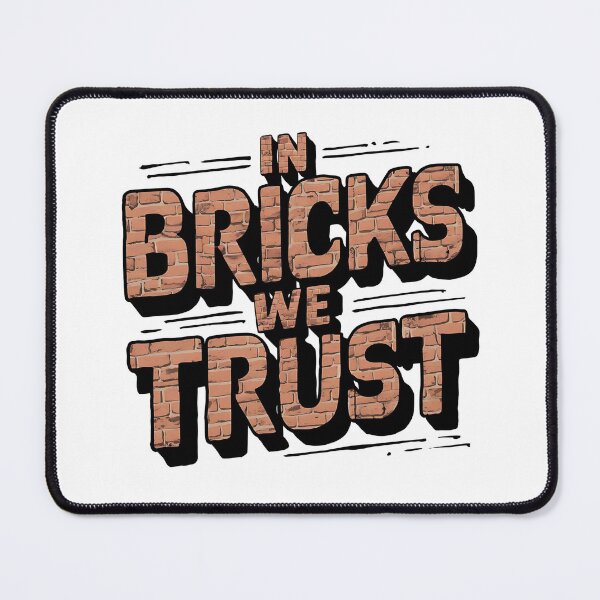 Item preview, In Bricks We Trust Bricklayers designed and sold by DomTeesHaven.