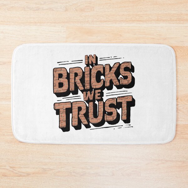 Item preview, In Bricks We Trust Bricklayers designed and sold by DomTeesHaven.
