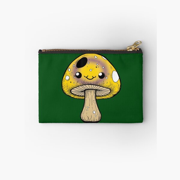Item preview, Cute Intersex Pride Flag Mushroom, Kawaii Intersex Mushroom Design designed and sold by Travelslightly.