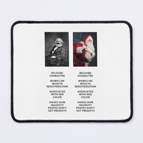 Item preview, Karl Marx and Santa Claus designed and sold by Tomezzy Haapaface.