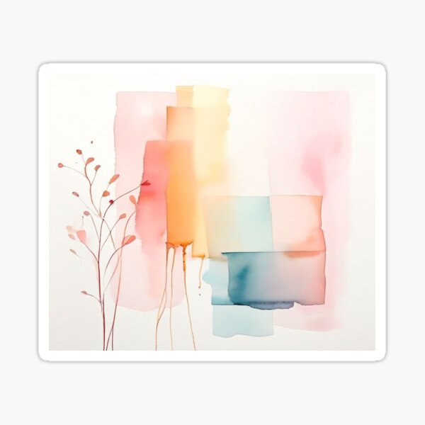 Vista previa del artículo con la obra «Couleurs pastel et neutres», diseñado y vendido por Collection de trésors .
