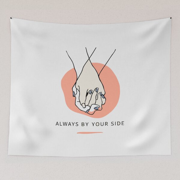 Item preview, Always by Your Side: Mother and Child Interlocked Hands designed and sold by HahaHandlesHub.
